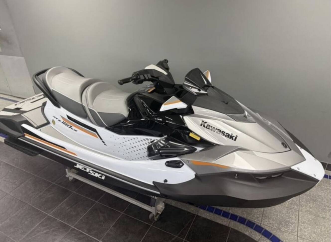 A photo of this 2026 Kawasaki Jet Ski® STX® 160 LX