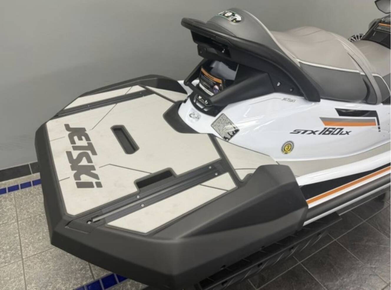 A photo of this 2026 Kawasaki Jet Ski® STX® 160 LX