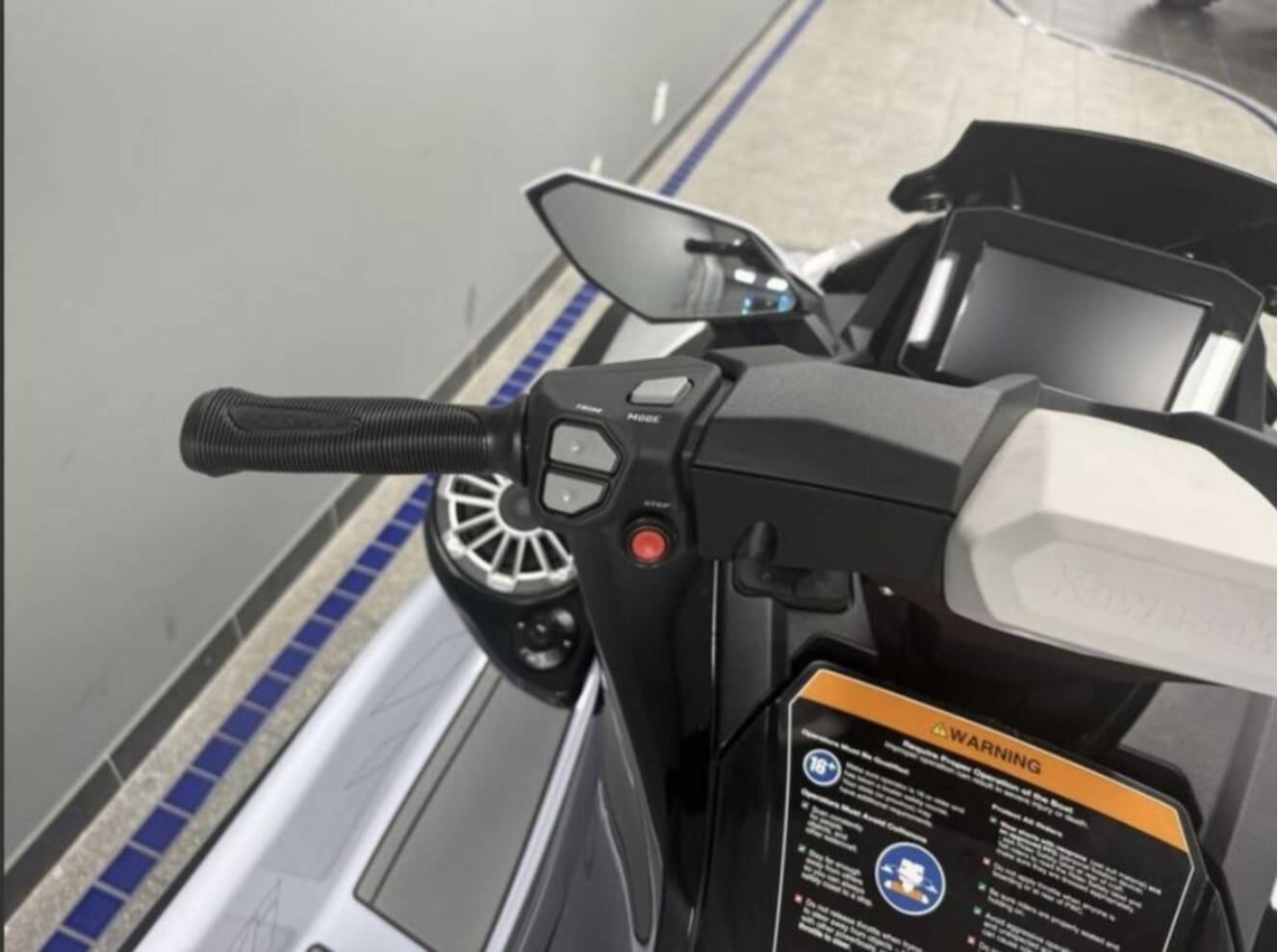 A photo of this 2026 Kawasaki Jet Ski® STX® 160 LX