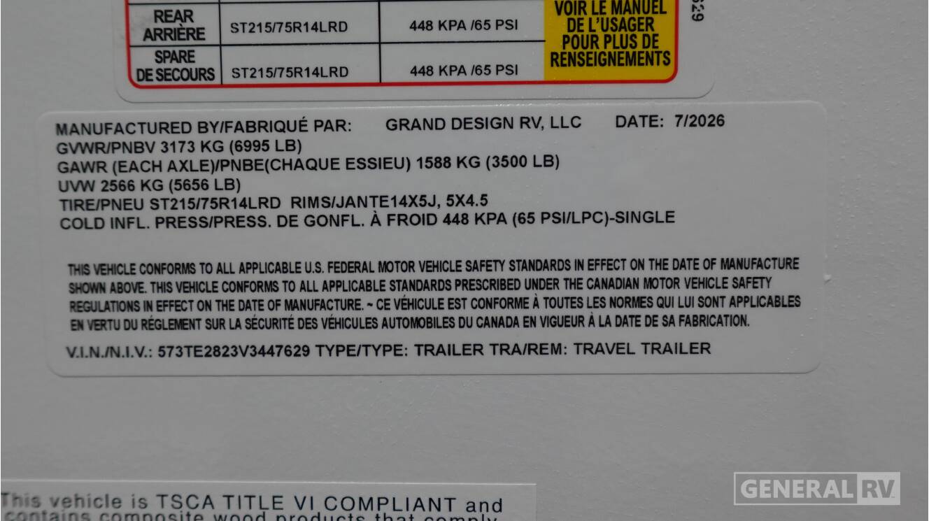 A photo of this 2027 Grand Design IMAGINE XLS 23LDE