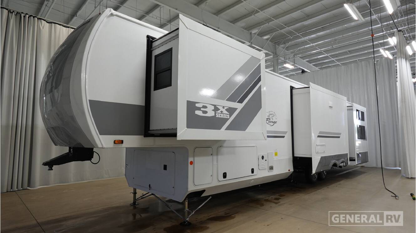 A photo of this 2027 Highland Ridge Rv OPEN RANGE 3X 393TBR