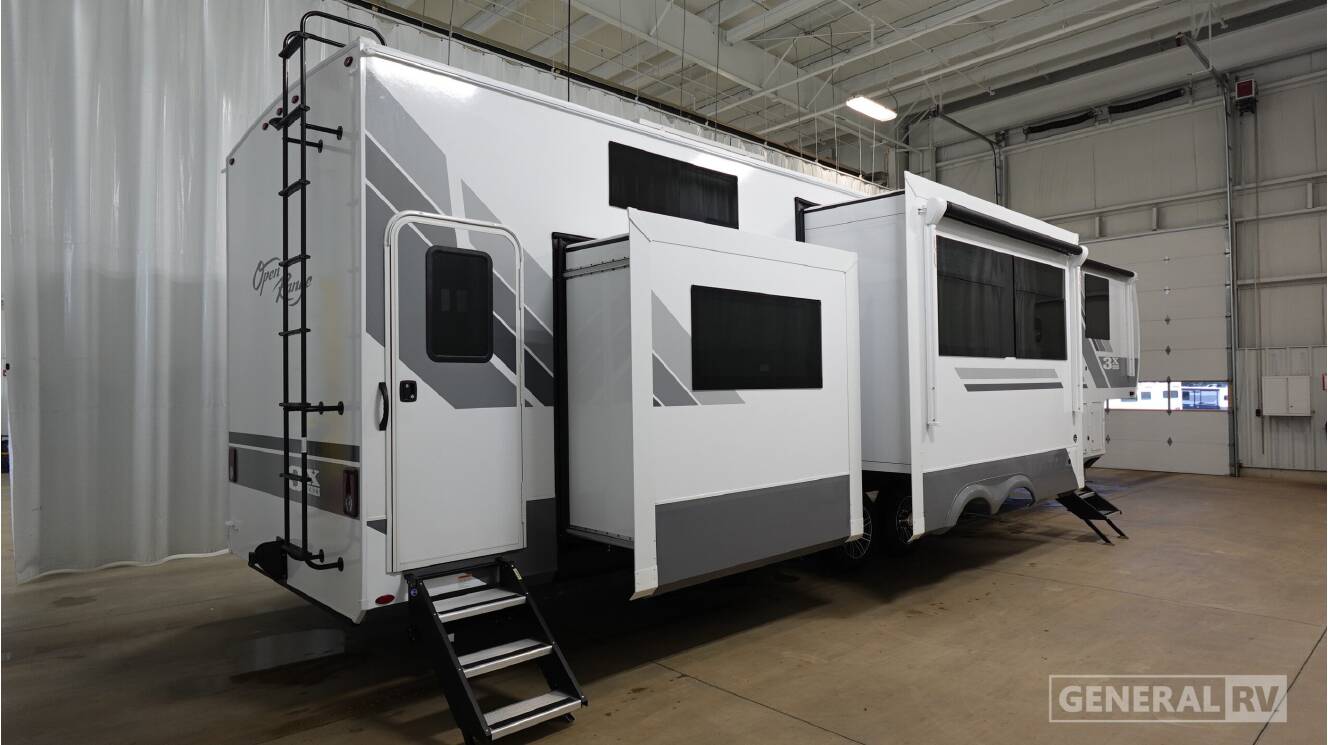 A photo of this 2027 Highland Ridge Rv OPEN RANGE 3X 393TBR