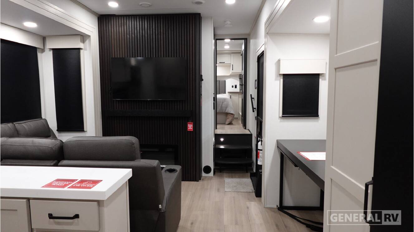 A photo of this 2026 Grand Design MOMENTUM 392M