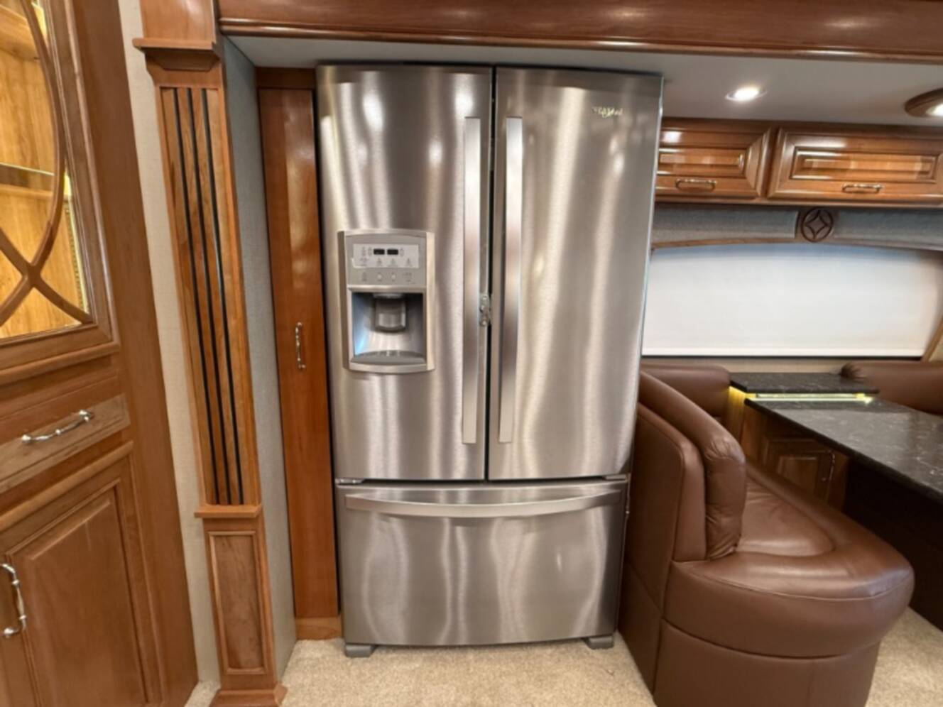 A photo of this 2021 Entegra Coach Cornerstone 45B