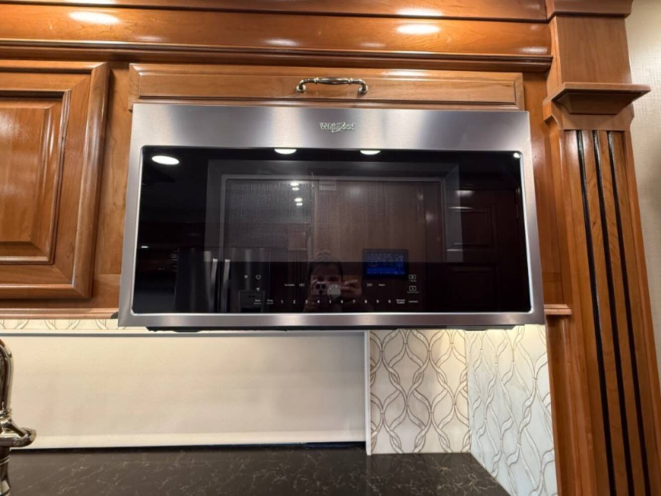 A photo of this 2021 Entegra Coach Cornerstone 45B