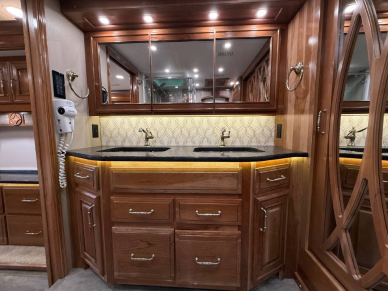 A photo of this 2021 Entegra Coach Cornerstone 45B
