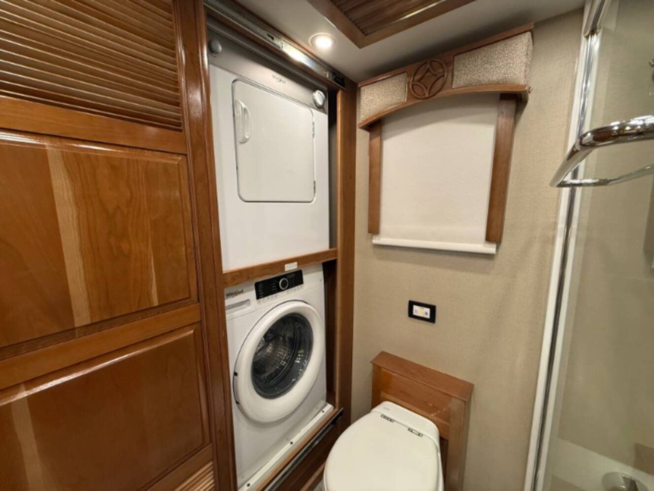 A photo of this 2021 Entegra Coach Cornerstone 45B