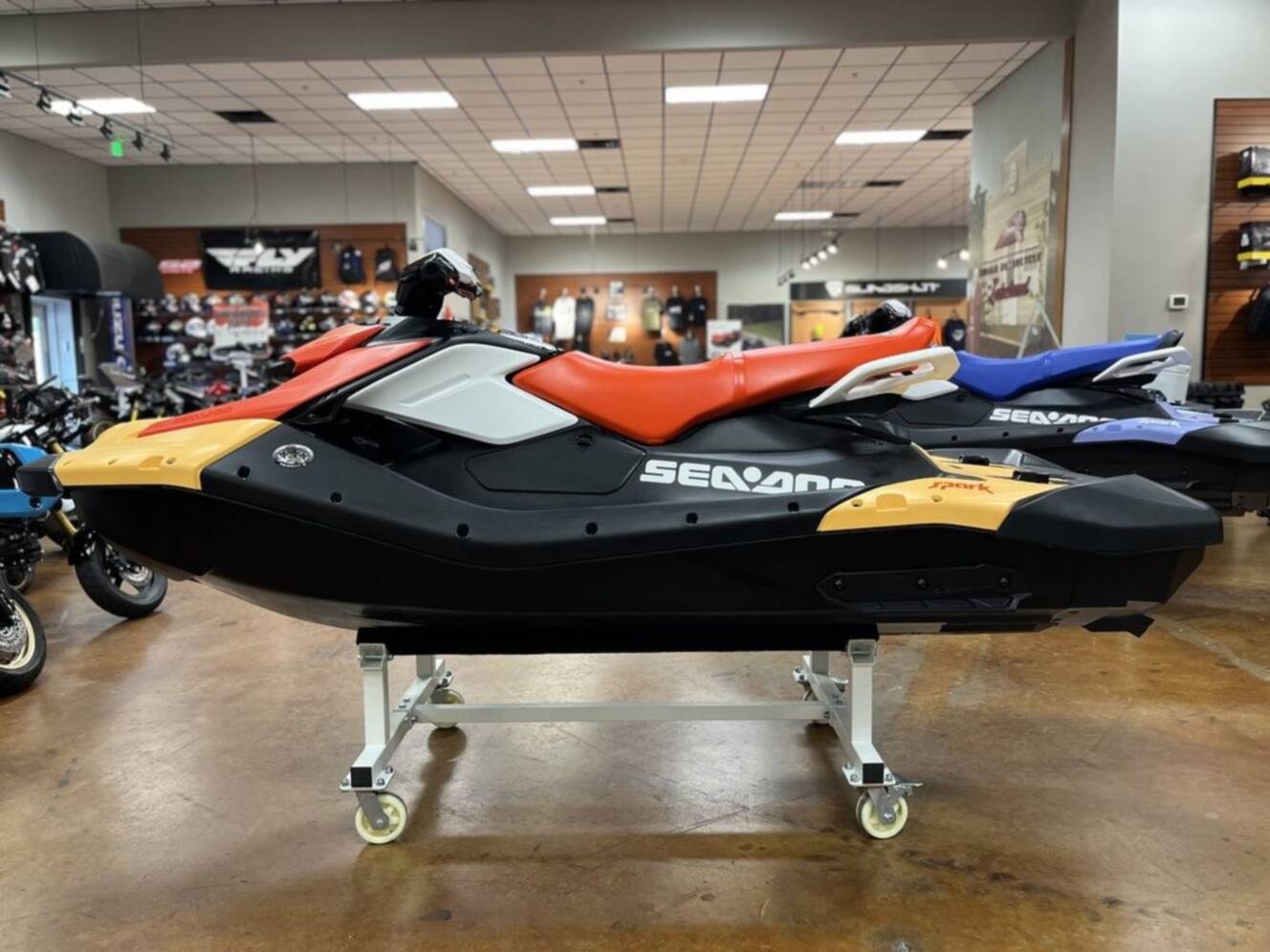 A photo of this 2026 Sea-Doo Spark for 3 Rotax® 900 ACE - 90 iBR