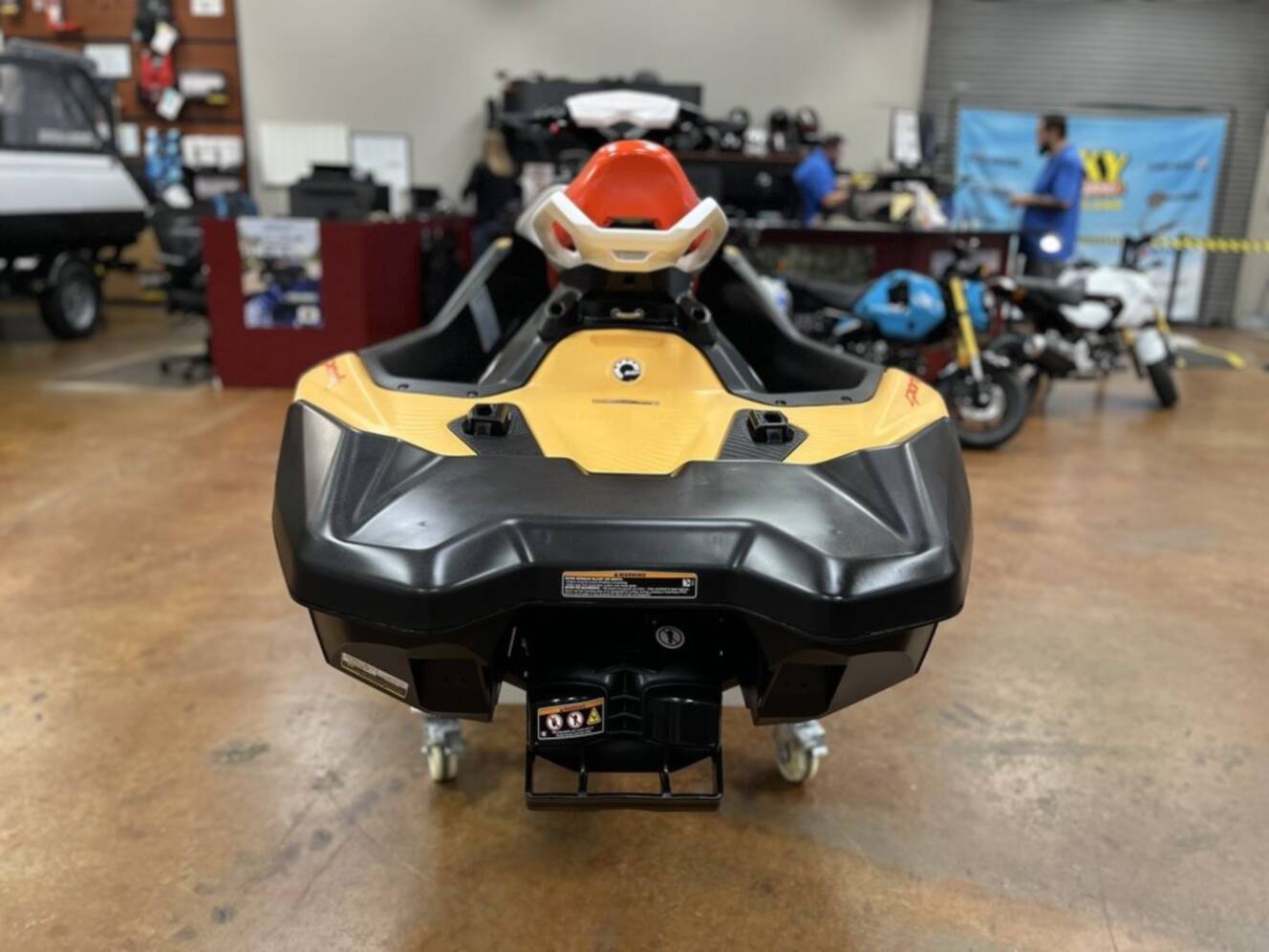 A photo of this 2026 Sea-Doo Spark for 3 Rotax® 900 ACE - 90 iBR