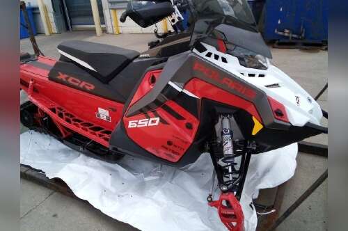 2026 Polaris® 650 INDY XCR 137 Premium Indy Red Pearl / White Lightni in ann arbor MI