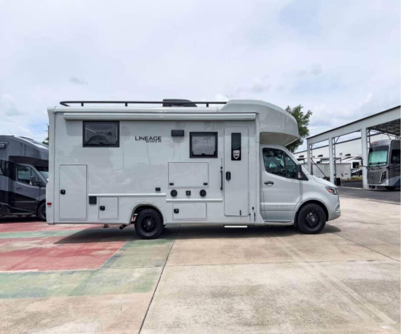 A photo of this 2027 Grand Design LINEAGE SERIES M 25TK-FBP