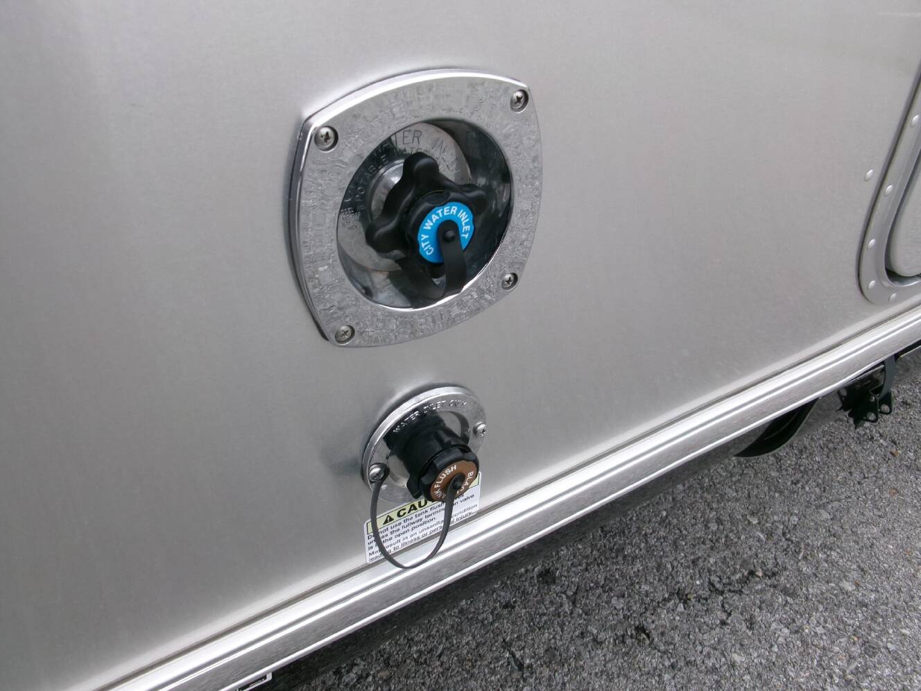 A photo of this 2024 Airstream Classic 30RBT