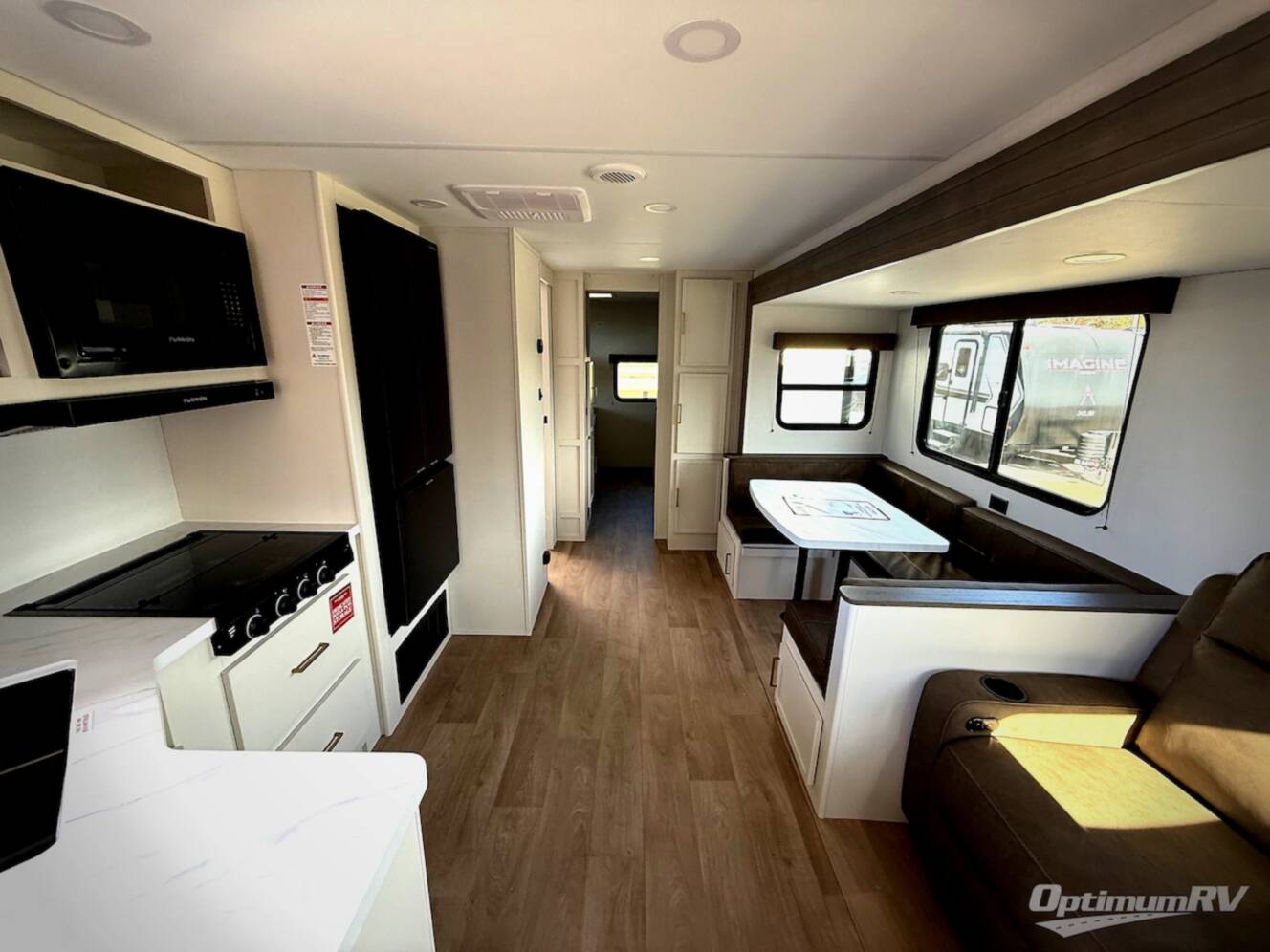 A photo of this 2026 Grand Design Transcend 335BHT