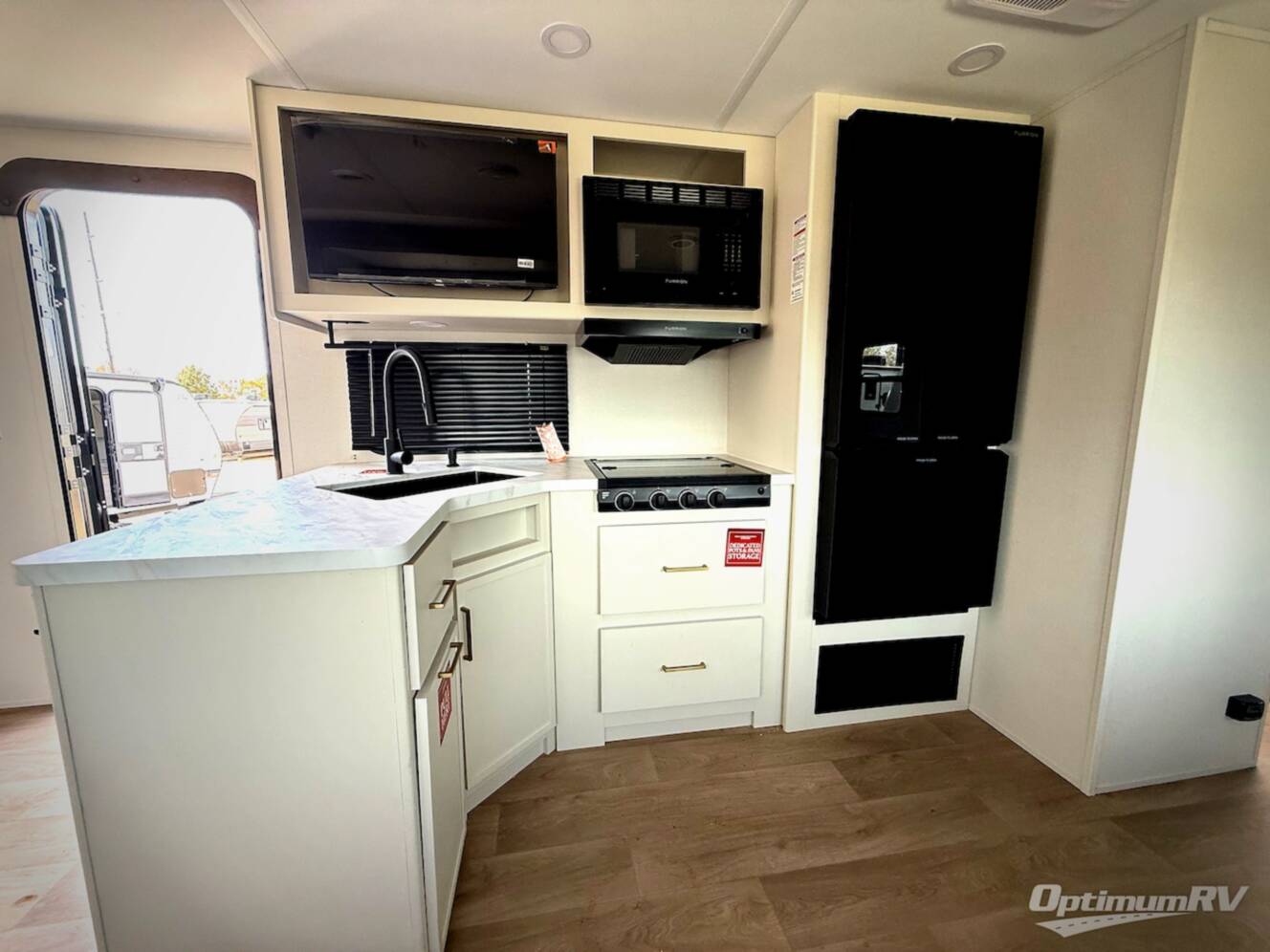A photo of this 2026 Grand Design Transcend 335BHT