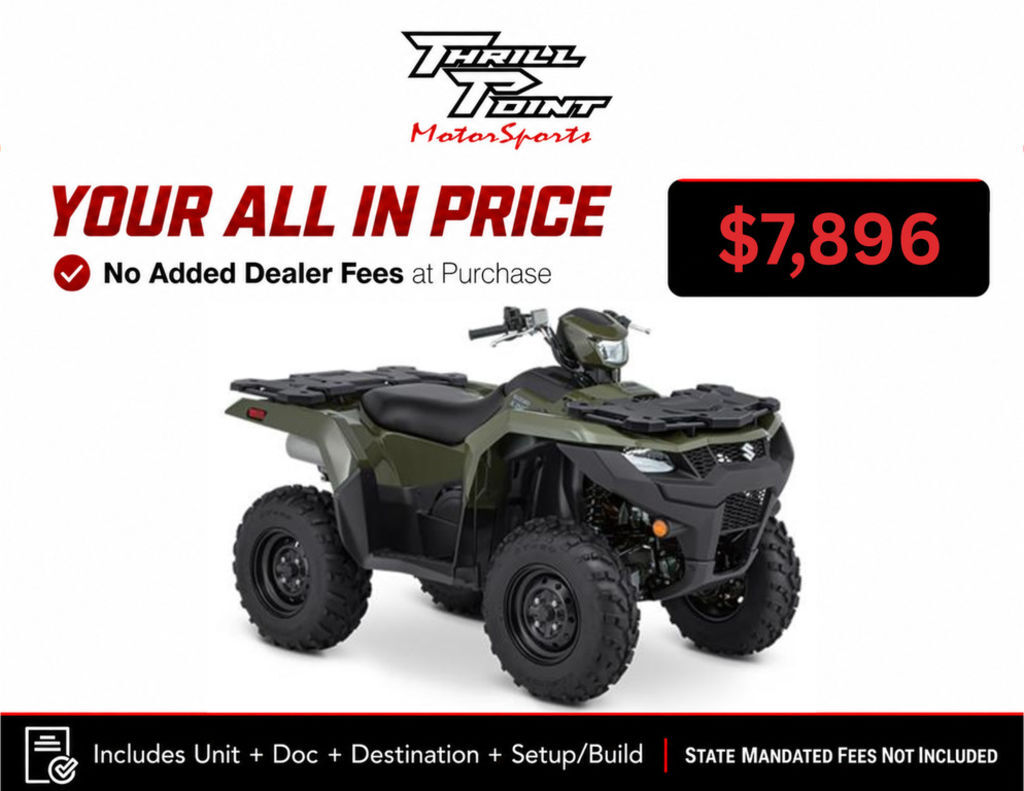 2025 Suzuki KingQuad 500AXi Power Steering in medina OH