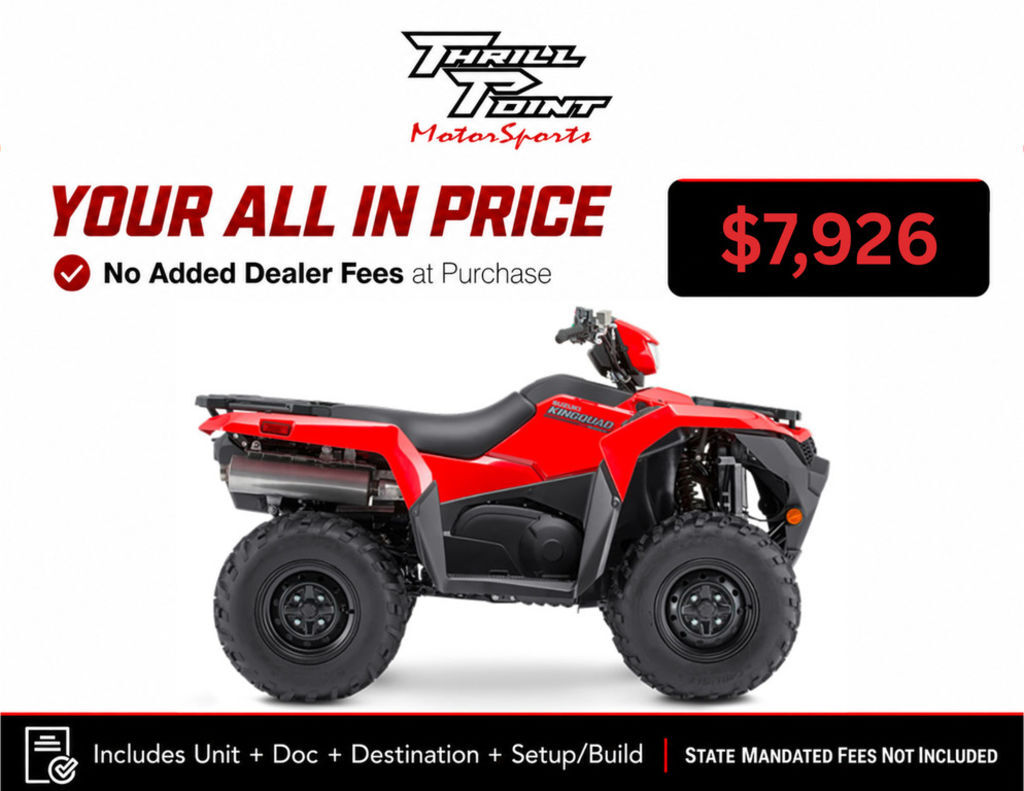 2025 Suzuki KingQuad 500AXi Power Steering in medina OH