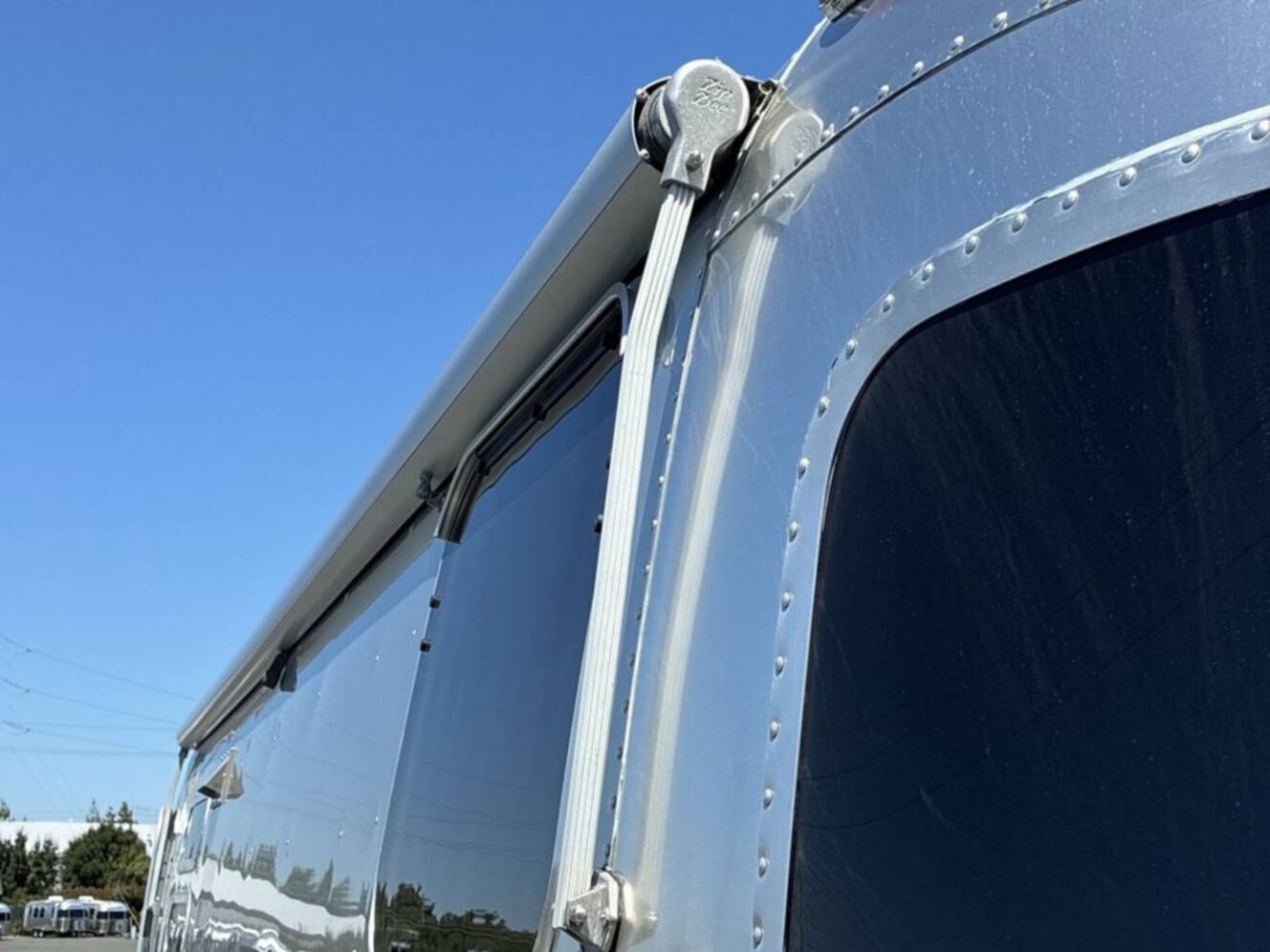 A photo of this 2016 Airstream Flying Cloud 28 Rear Bed Twin