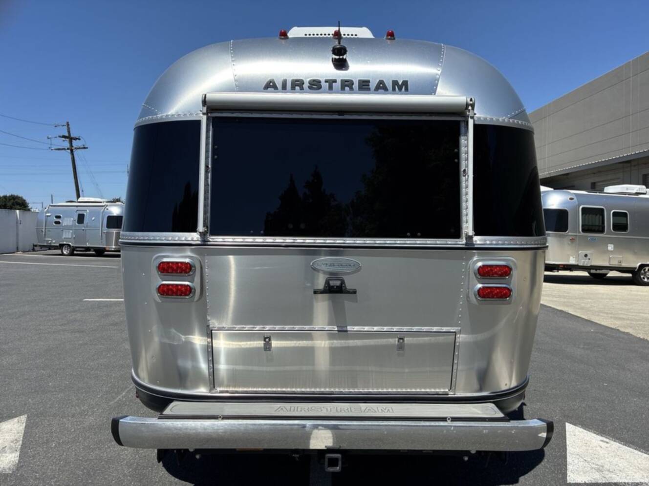 A photo of this 2016 Airstream Flying Cloud 28 Rear Bed Twin