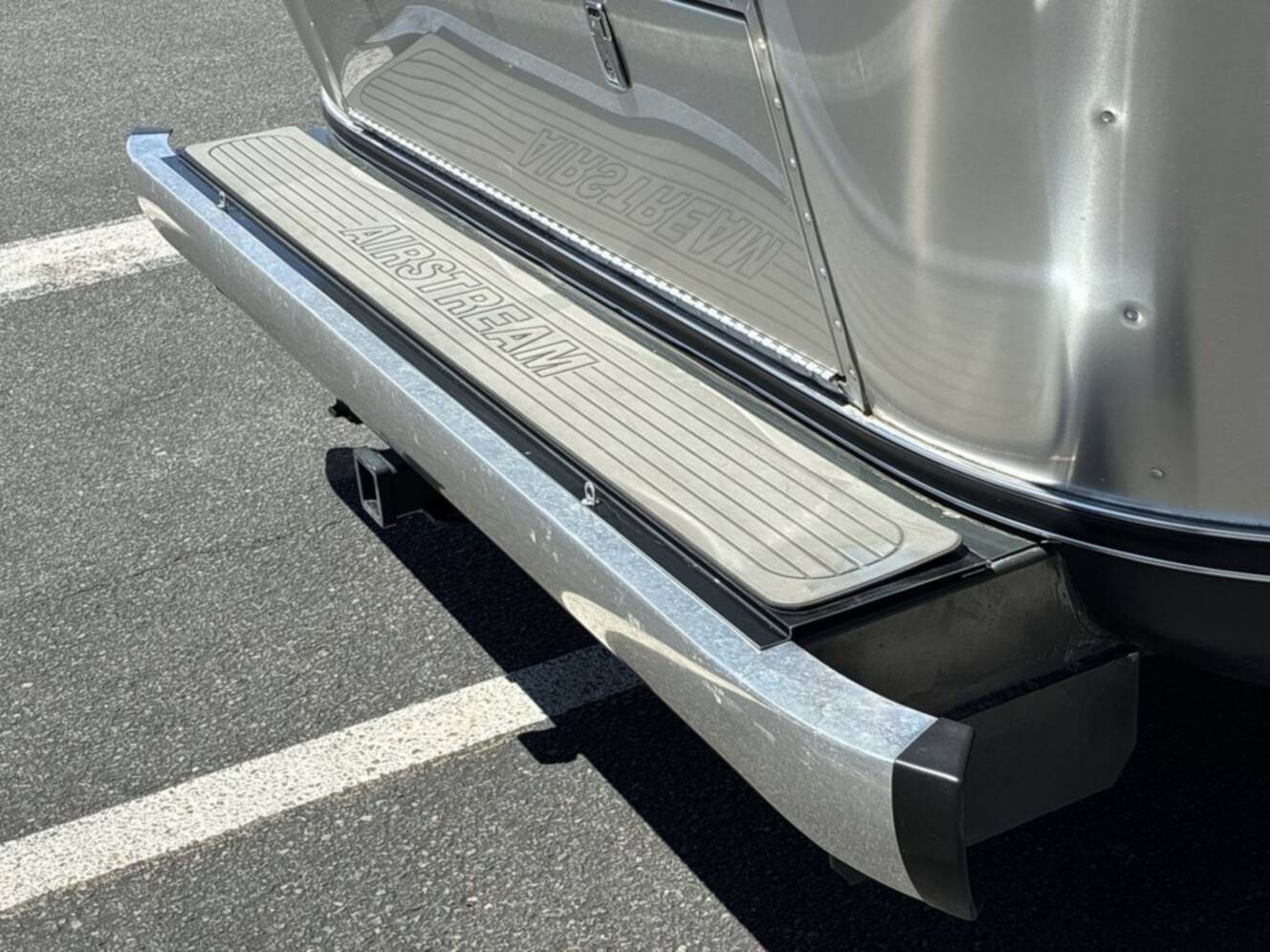 A photo of this 2016 Airstream Flying Cloud 28 Rear Bed Twin