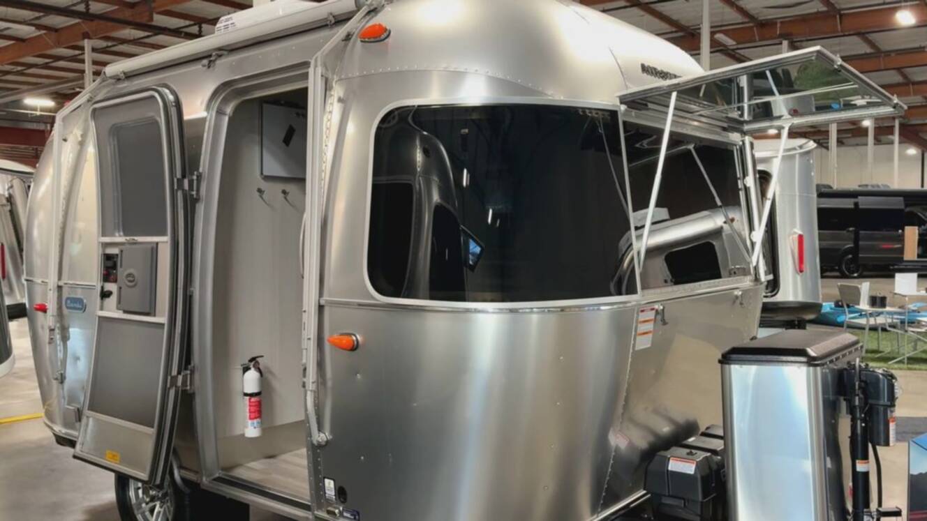 A photo of this 2027 Airstream Bambi 16RB