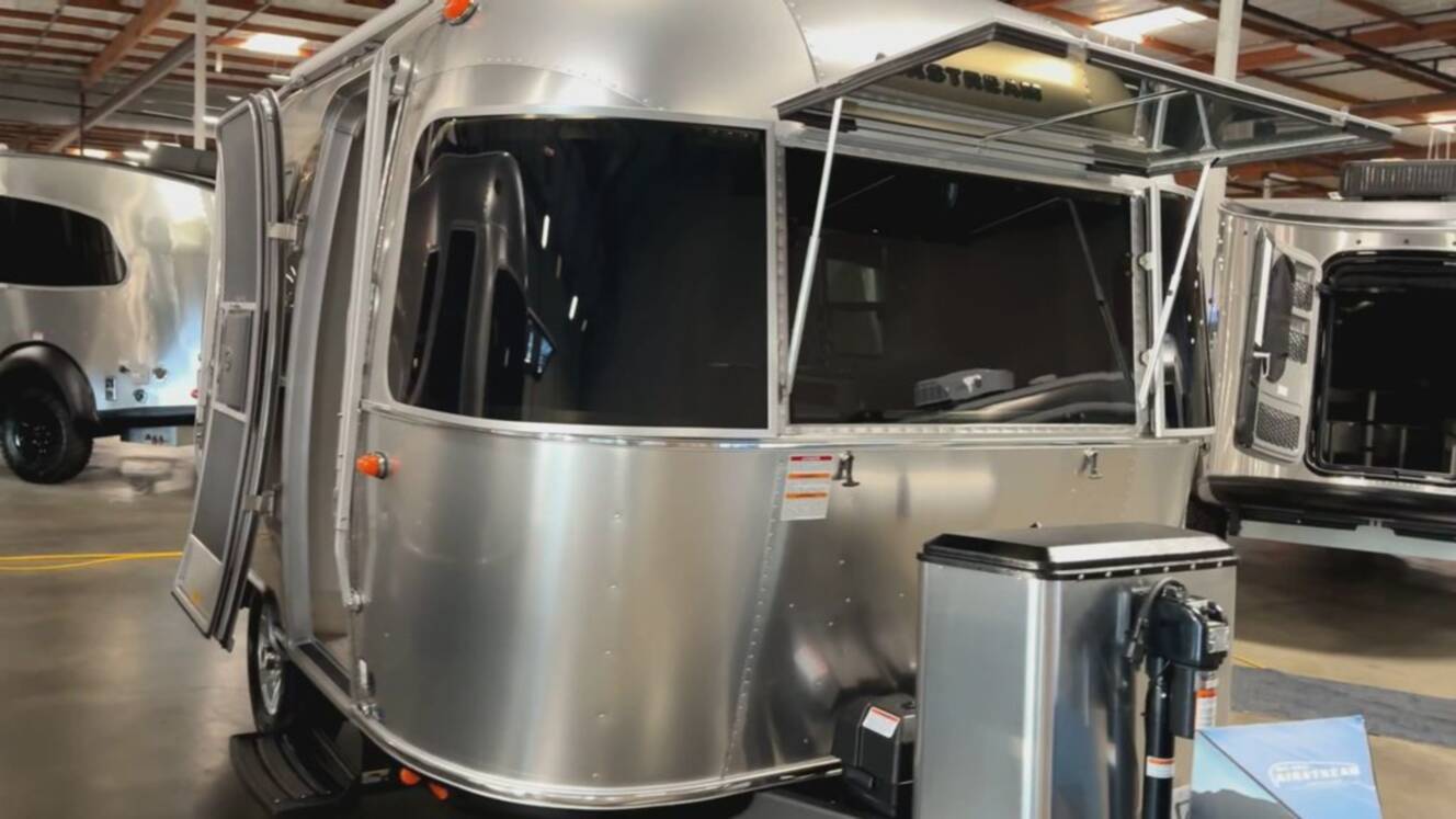 A photo of this 2027 Airstream Bambi 16RB