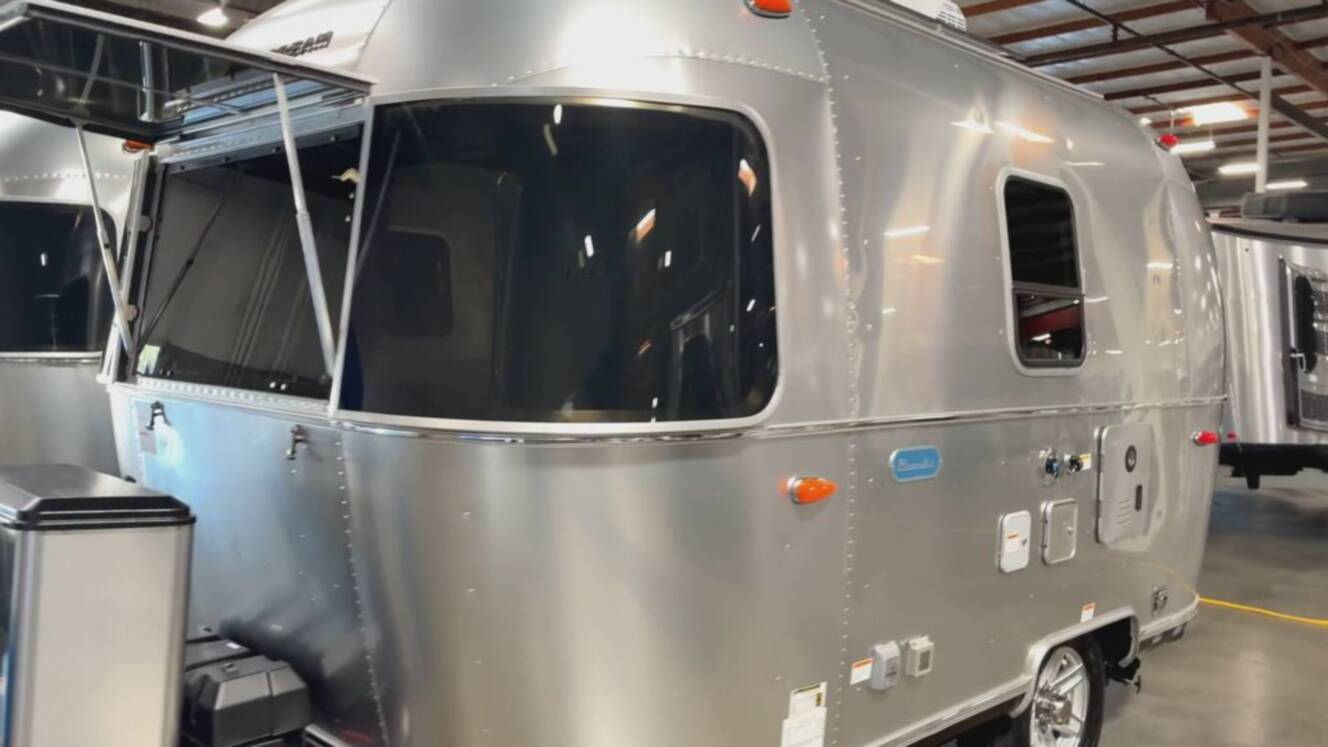 A photo of this 2027 Airstream Bambi 16RB