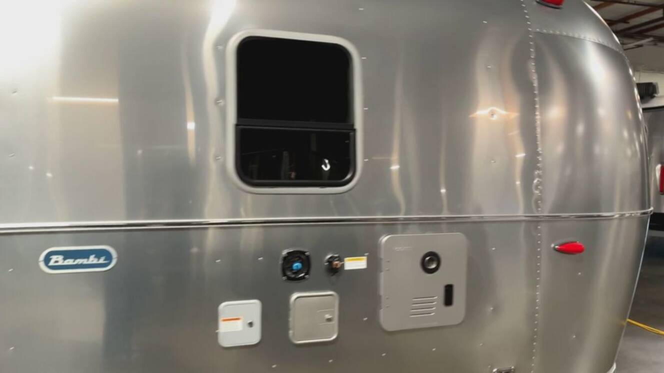 A photo of this 2027 Airstream Bambi 16RB