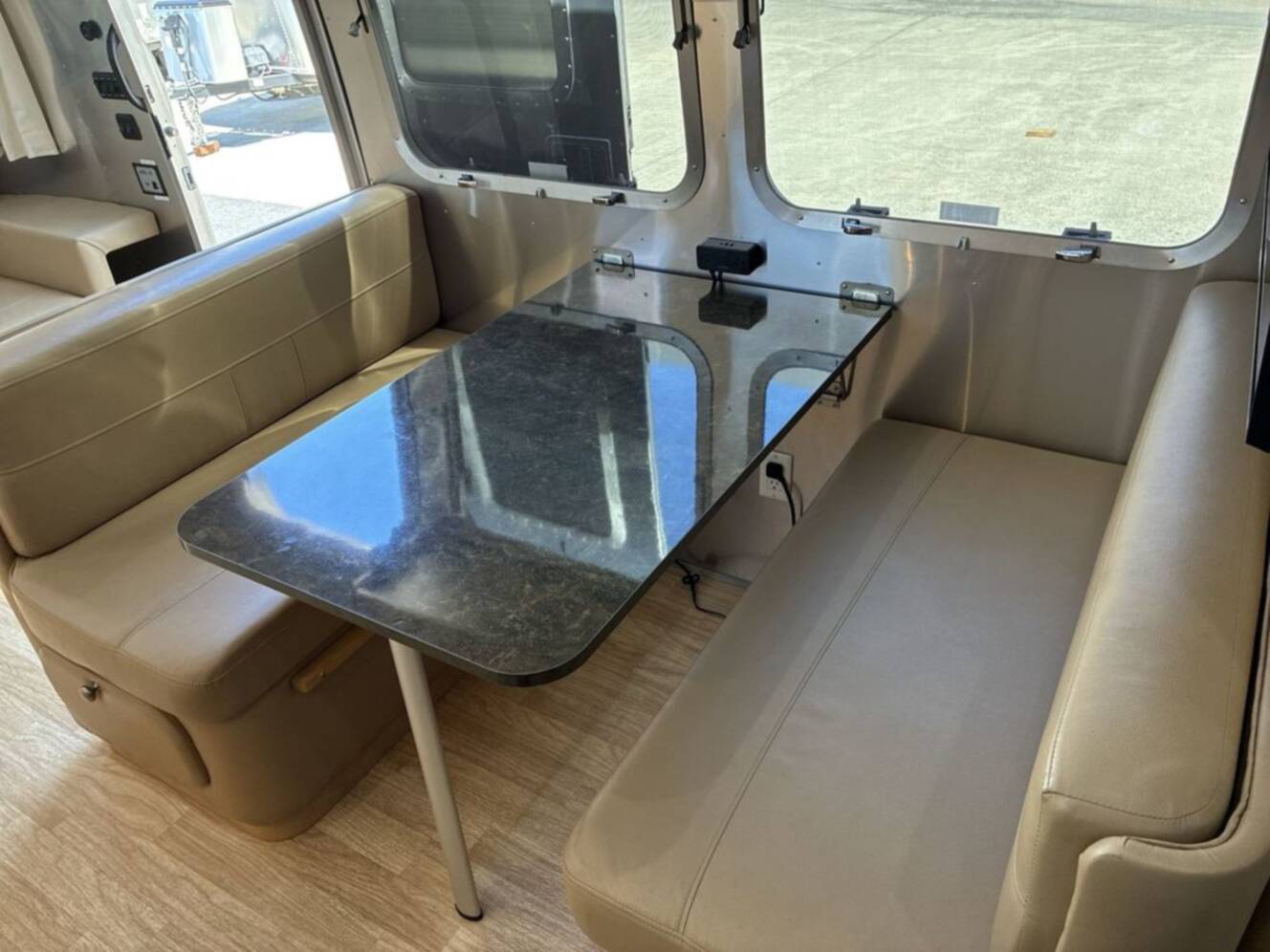 A photo of this 2016 Airstream Flying Cloud 28 Rear Bed Twin