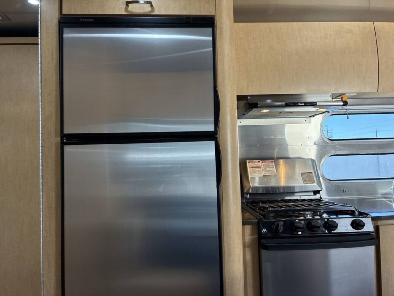 A photo of this 2016 Airstream Flying Cloud 28 Rear Bed Twin