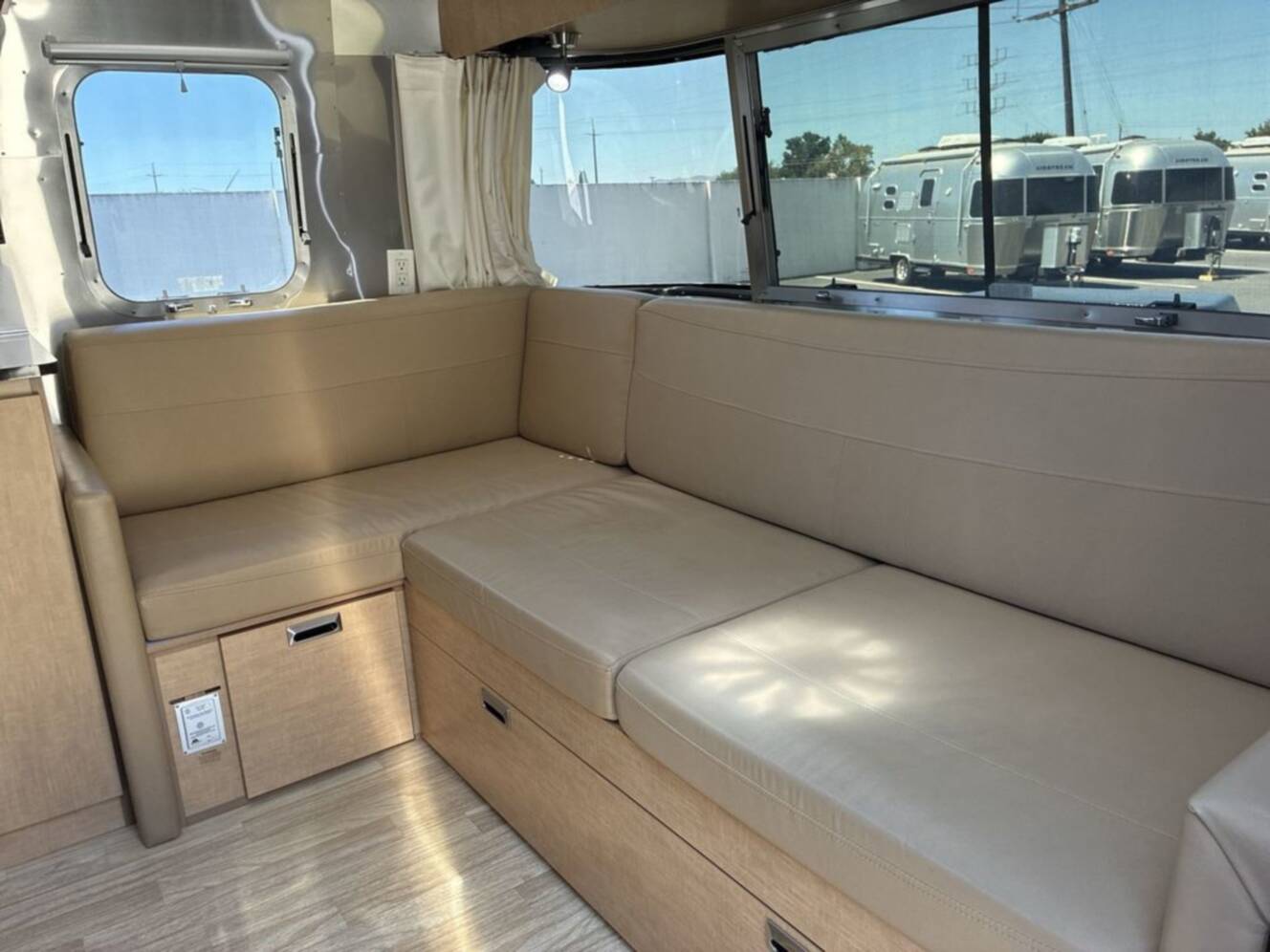 A photo of this 2016 Airstream Flying Cloud 28 Rear Bed Twin