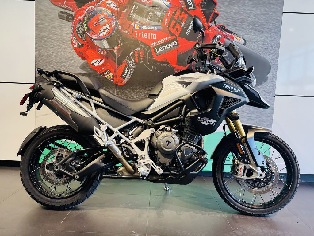 2023 Triumph Tiger 1200 Rally Pro Snowdonia White RALLY PRO in Pompano Beach, FL