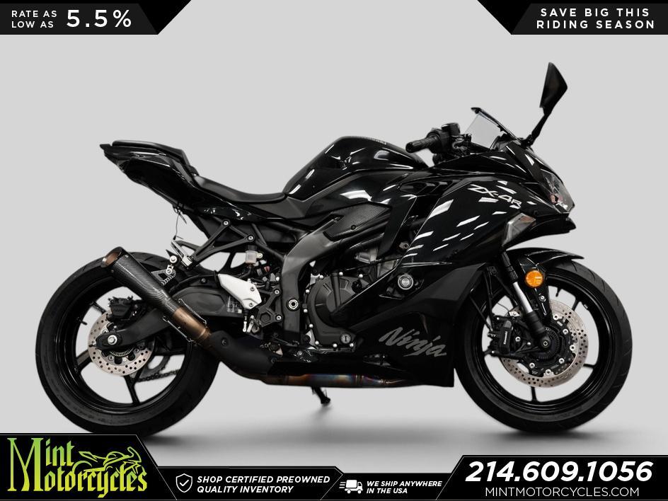 Used 2024 Kawasaki Ninja ZX-4R (abs) Abs For Sale in Dallas, TX