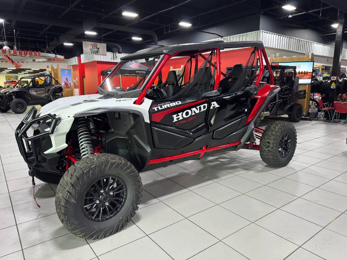 A photo of this 2024 Honda Talon 1000R-4 FOX Live Valve