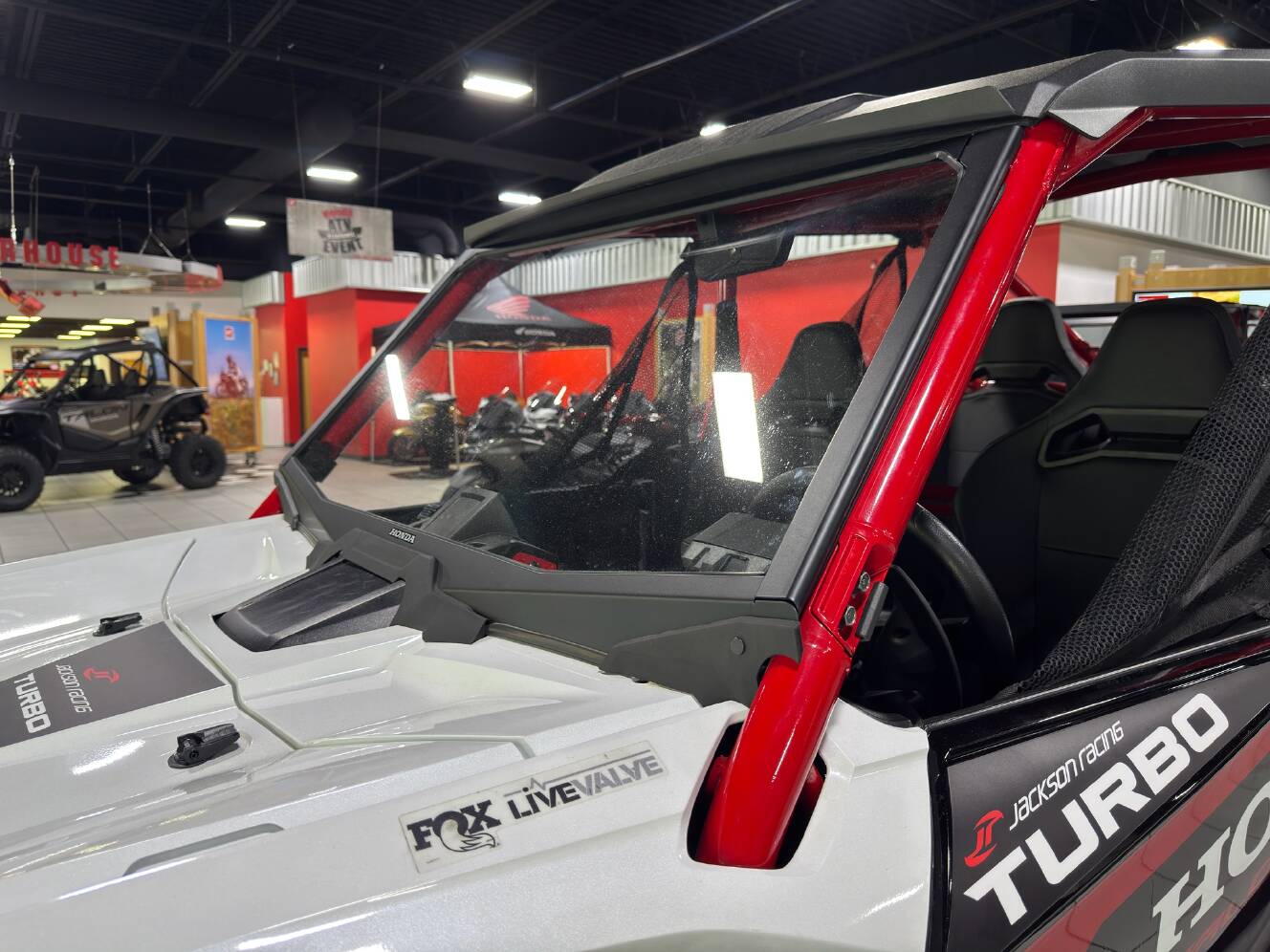 A photo of this 2024 Honda Talon 1000R-4 FOX Live Valve