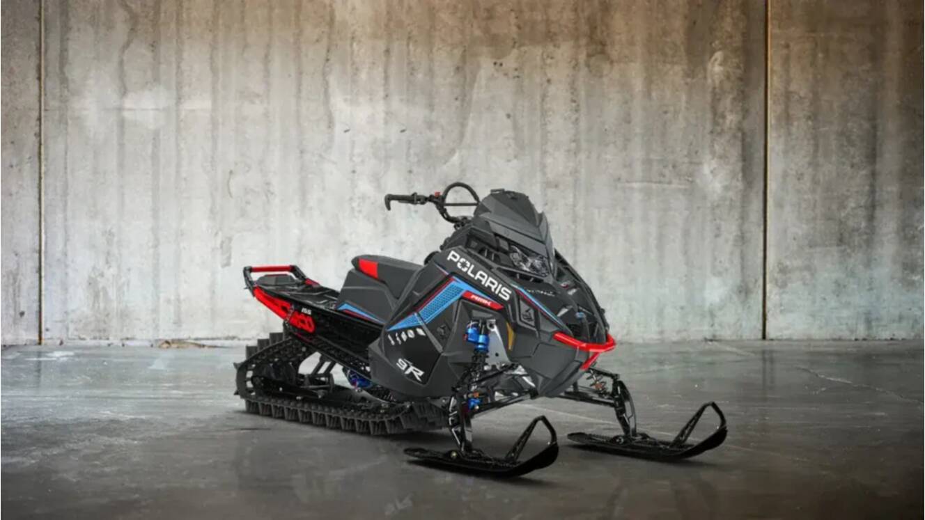 A photo of this 2027 Polaris 9R RMK FE 155 RED