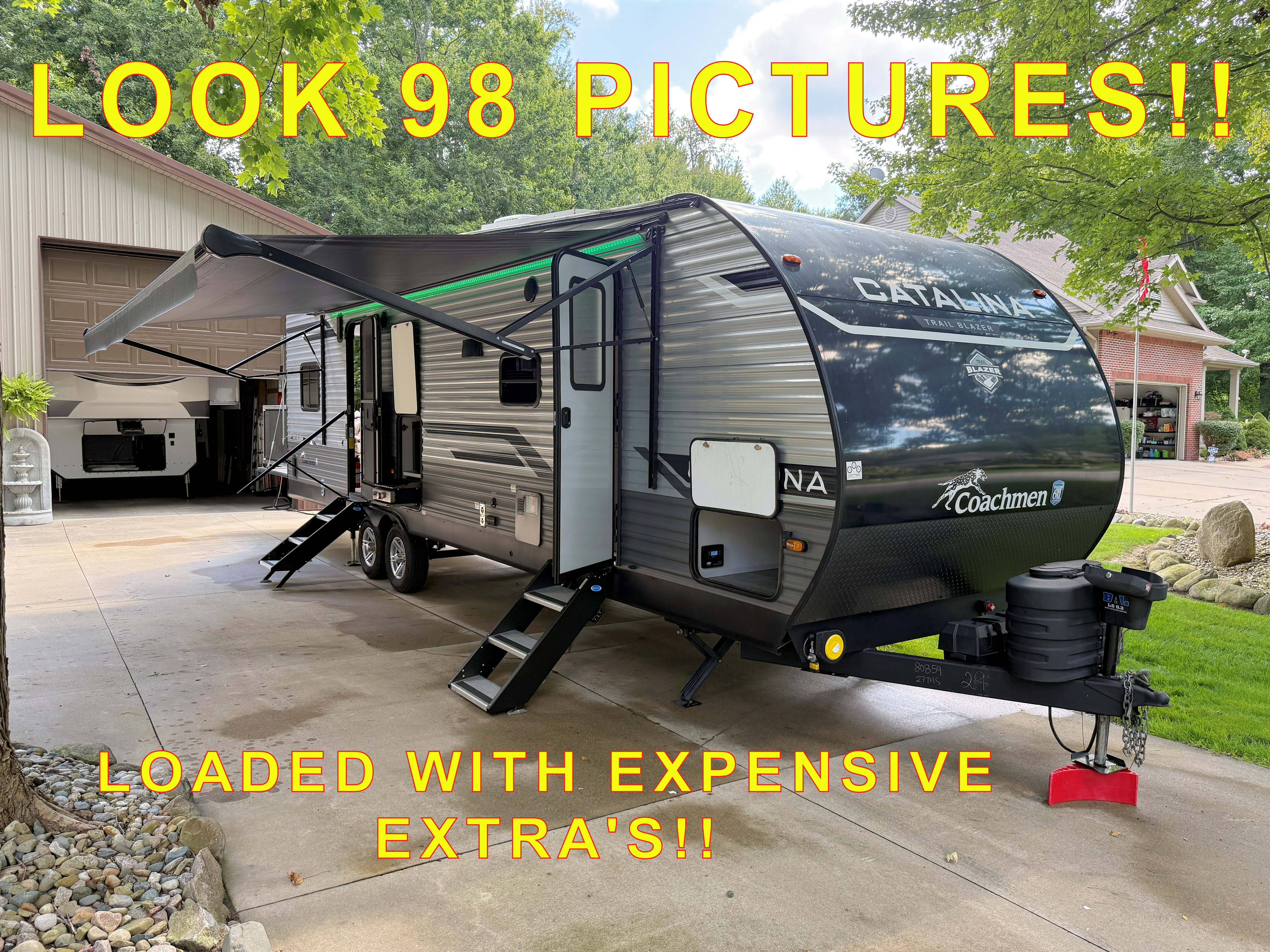 2024 Coachmen CATALINA TRAIL BLAZER 27THS Travel Trailer Toy Hauler RV