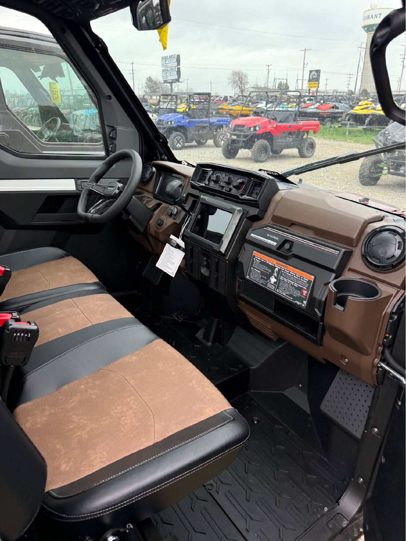 A photo of this 2026 Kawasaki RIDGE® Platinum Ranch Edition HVAC