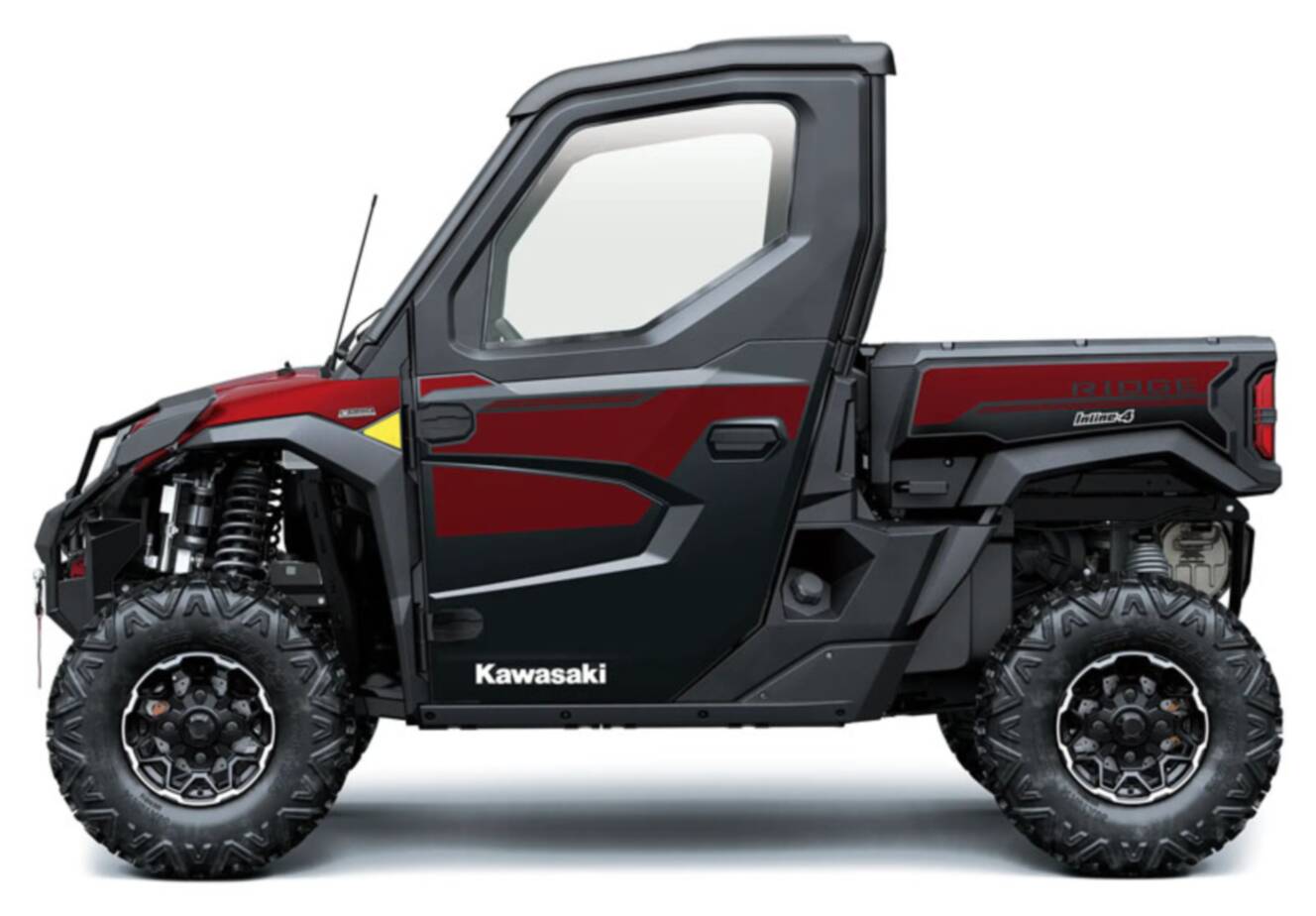 A photo of this 2026 Kawasaki RIDGE® Platinum Ranch Edition HVAC