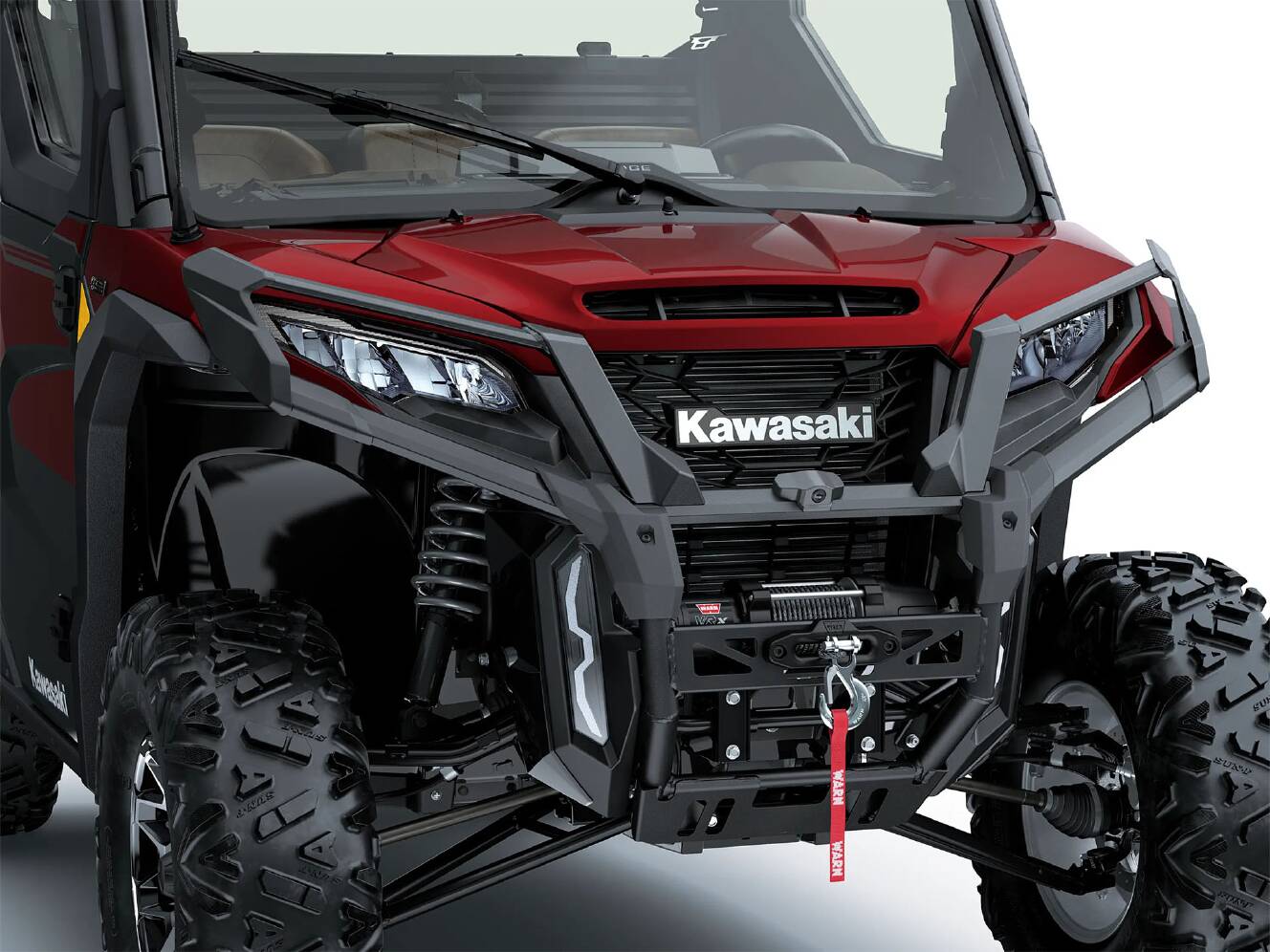 A photo of this 2026 Kawasaki RIDGE® Platinum Ranch Edition HVAC