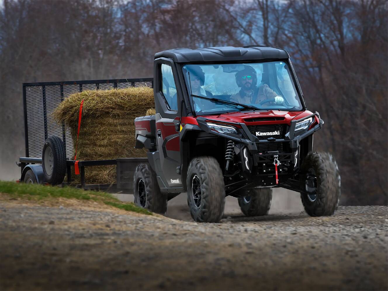 A photo of this 2026 Kawasaki RIDGE® Platinum Ranch Edition HVAC