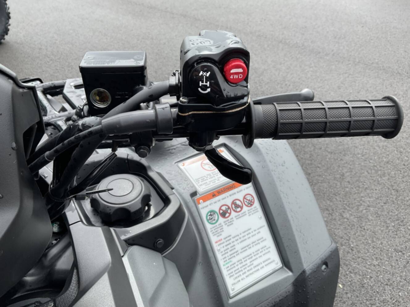 A photo of this 2026 Honda TRX520FA7T