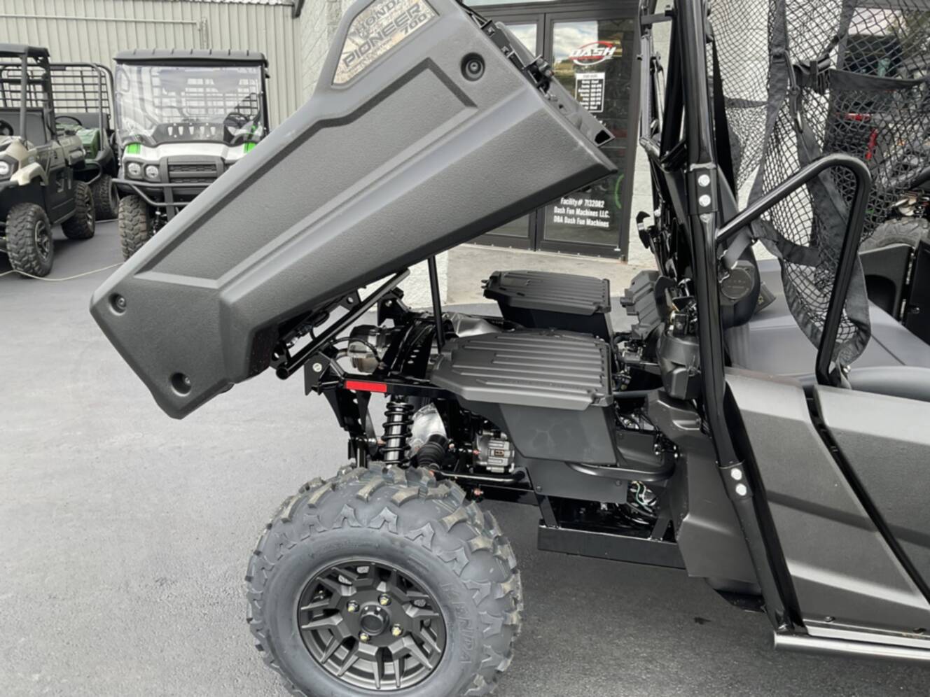 A photo of this 2026 Honda Pioneer 700 Forest