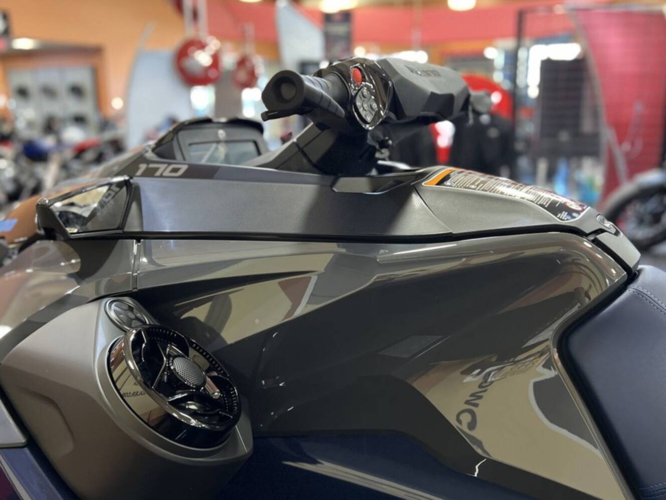 A photo of this 2026 Sea-Doo GTX 170 Tech, Audio, Idf, Ibr