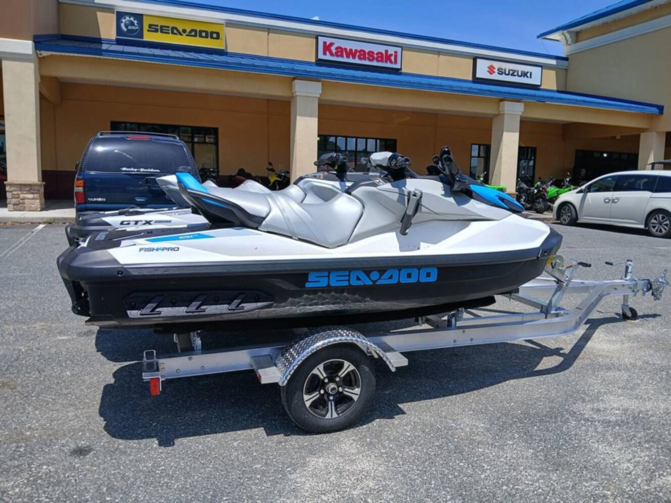 A photo of this 2026 Sea-Doo FISH PRO Scout 130