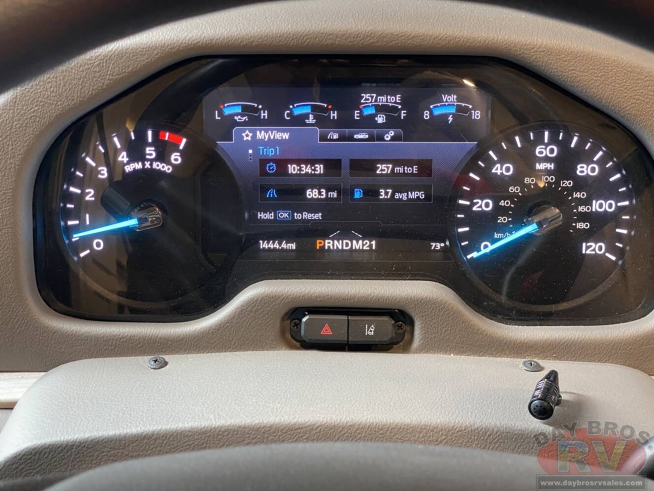 A photo of this 2025 Winnebago Adventurer 35F