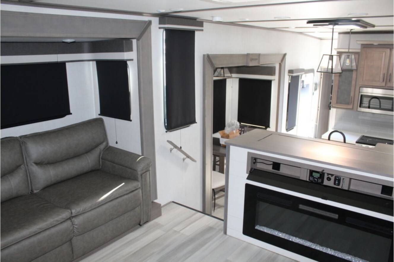 A photo of this 2023 Grand Design Solitude 3460FL