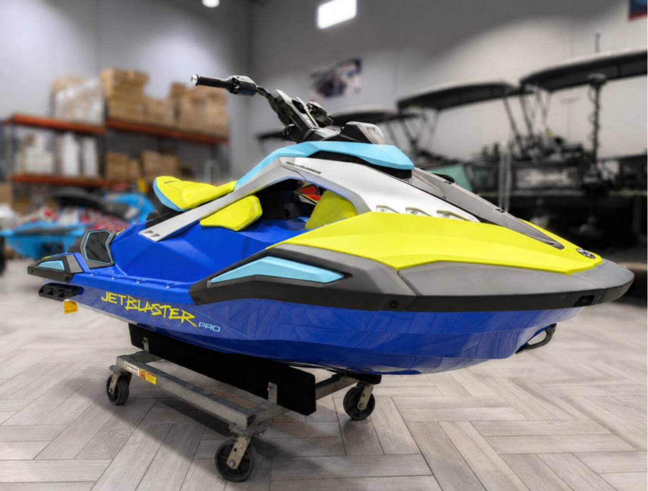 A photo of this 2026 Yamaha Waverunners JetBlaster PRO 2-Up