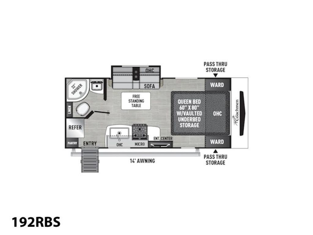 2026 Coachmen Freedom Express Ultra Lite 192RBS in albemarle NC