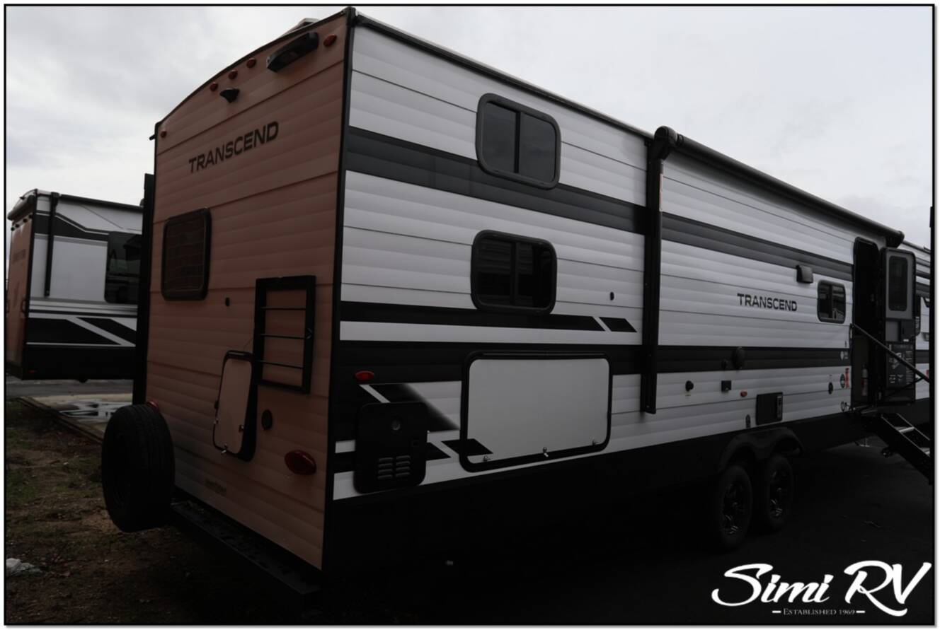 A photo of this 2026 Grand Design Transcend 335BHT