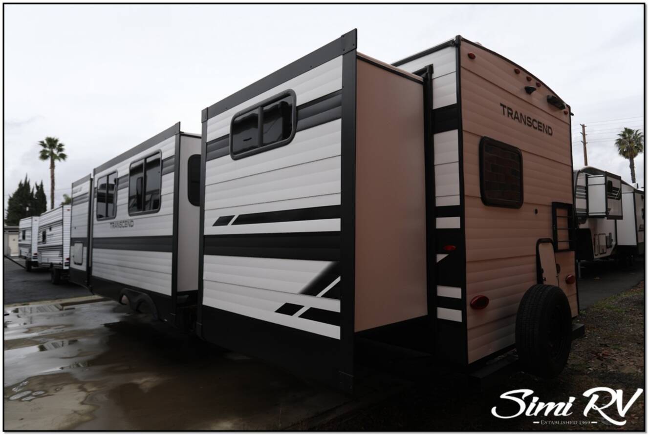 A photo of this 2026 Grand Design Transcend 335BHT